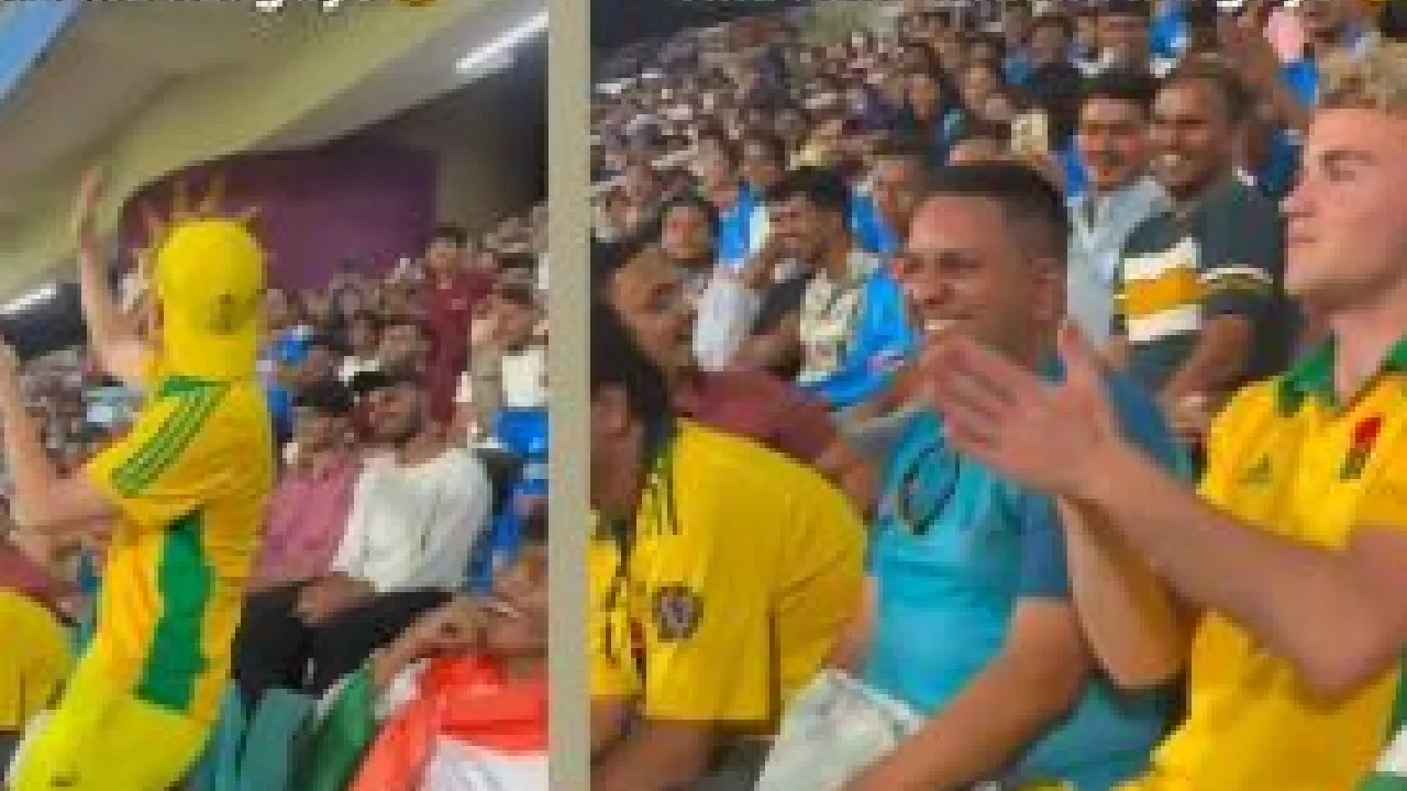 கேலி செய்த ஆஸி. ரசிகருக்கு தக்க பதிலடி கொடுத்த இந்திய ரசிகர்கள்!