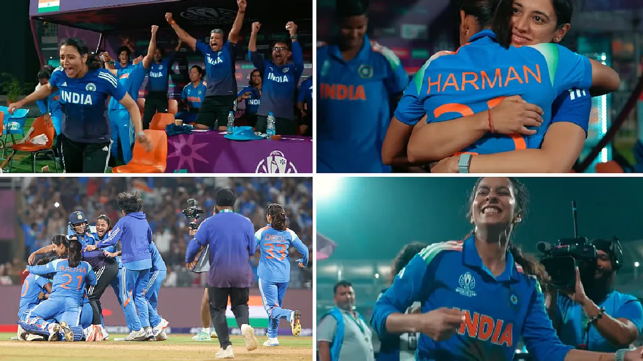 ஜெமிமா ரோட்ரிக்சை கொண்டாடித் தள்ளிய இந்திய வீராங்கனைகள்!