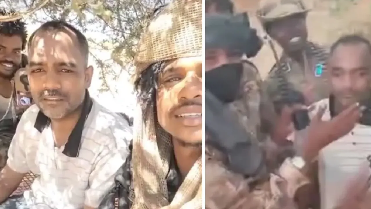 சூடானில் தீவிரவாதிகளால் கடத்தப்பட்ட இந்தியர் : வீடியோ வெளியானதால் பரபரப்பு!