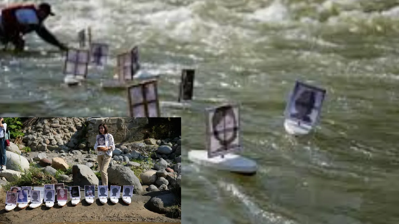 ஆர்மரோ பேரழிவின் 40வது ஆண்டு நினைவு தினம் : ஆற்றில் படகு விட்டு இழந்த குழந்தைகளை தேடும் பெற்றோர்!