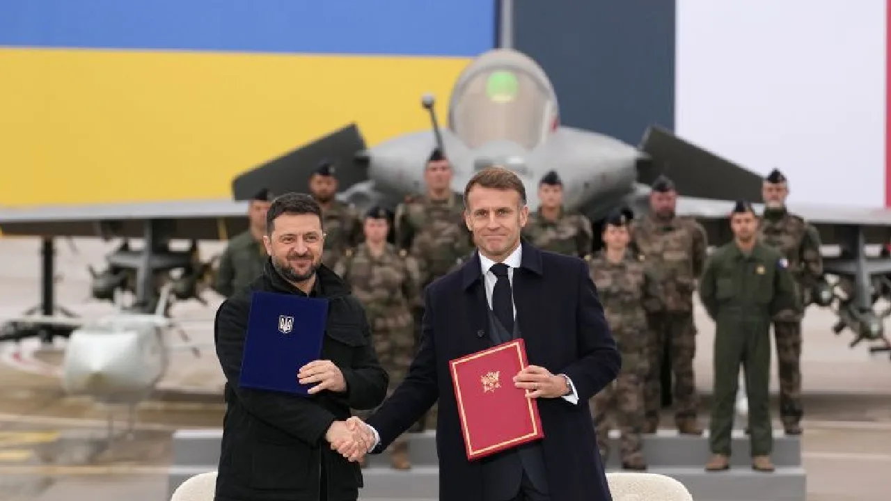 100 ரபேல் போர் விமானங்களை வாங்க ஒப்பந்தம் கையெழுத்து – உக்ரைன்