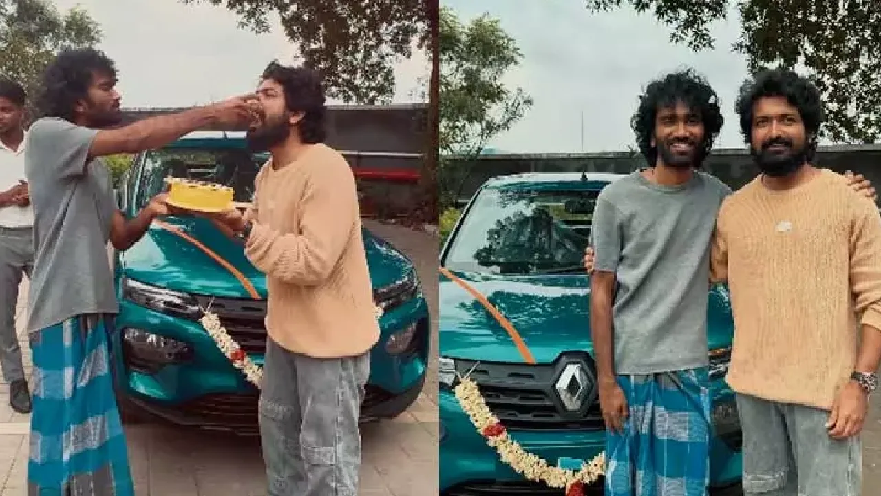 இணை இயக்குநருக்கு கார் பரிசளித்த பிரதீப் ரங்கநாதன்!