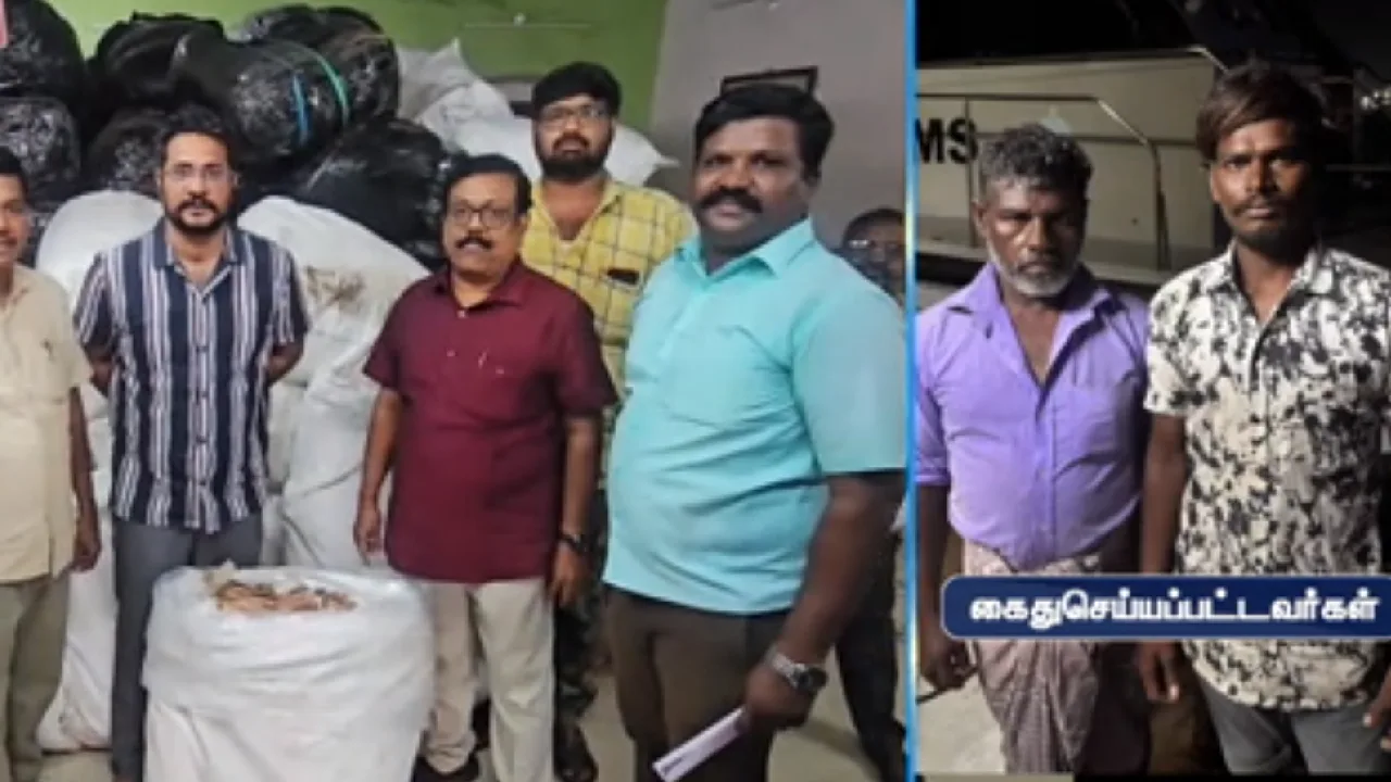 தூத்துக்குடி : இலங்கைக்கு கடத்த இருந்த பீடி இலைகள், 400லி பெட்ரோல் பறிமுதல்!