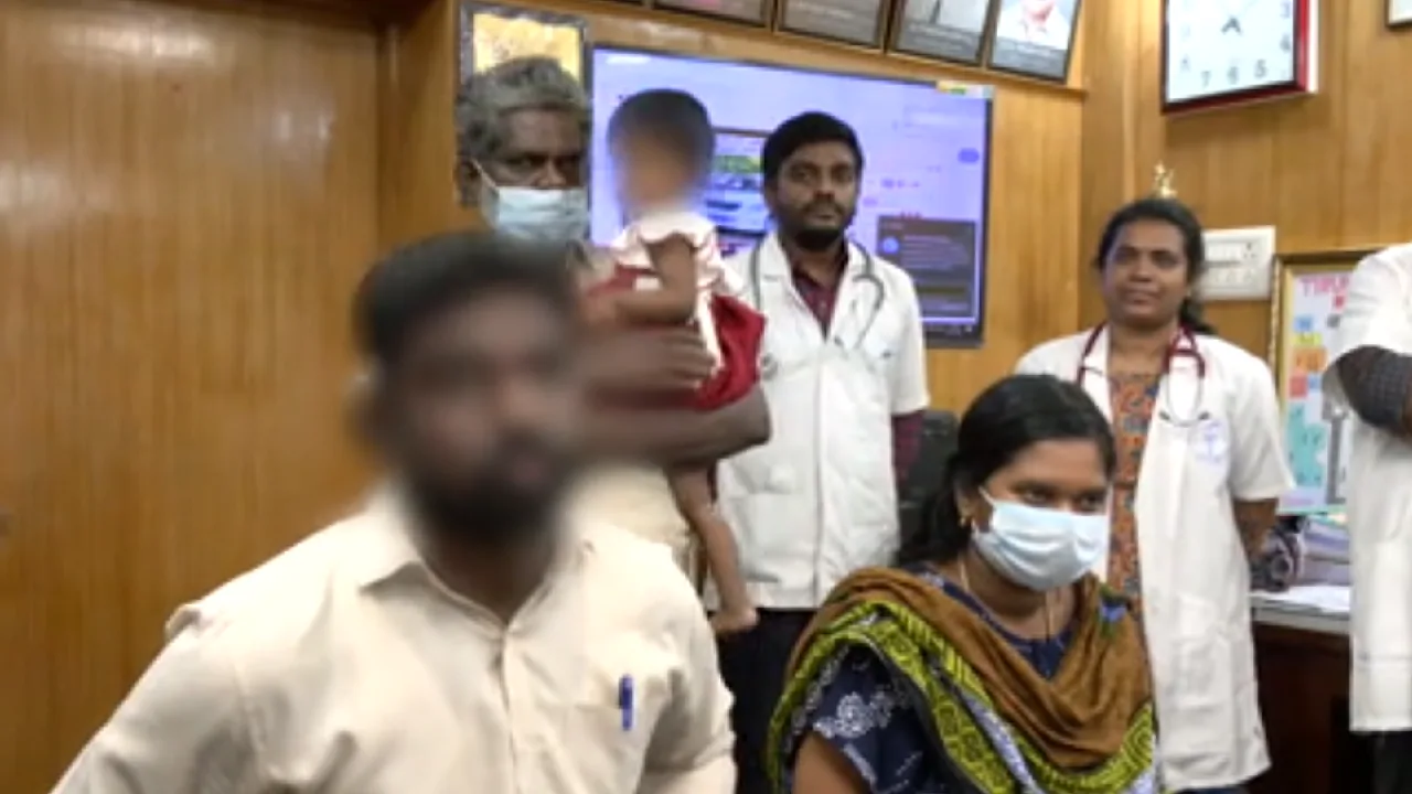 நிமோனியாவால் பாதிக்கப்பட்ட ஒன்றரை வயது குழந்தை குணமடைந்தது!