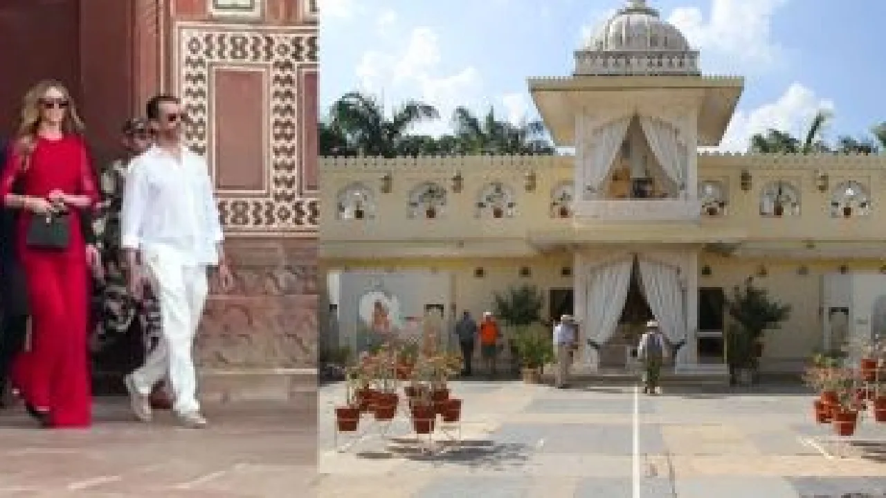 ராஜஸ்தான் : திருமண விழாவில் பங்கேற்க உதய்பூர் சென்றார் டிரம்பின் மகன்!