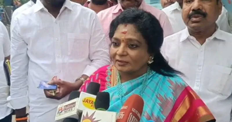 ஆளுநர் ஆர்.என்.ரவியை விமர்சித்த சபாநாயகர் – தமிழிசை சௌந்தரராஜன் கண்டனம்!