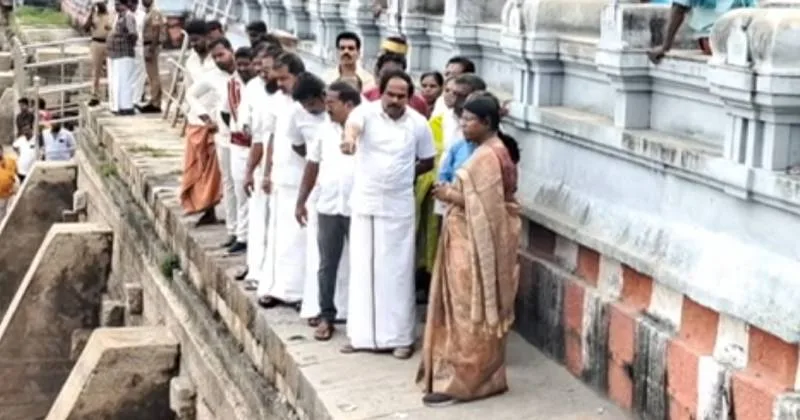 சுசீந்திரம் தாணுமாலய கோயில் தெப்பக்குள விவகாரம் – அமைச்சர் மனோ தங்கராஜ் விளக்கம்!