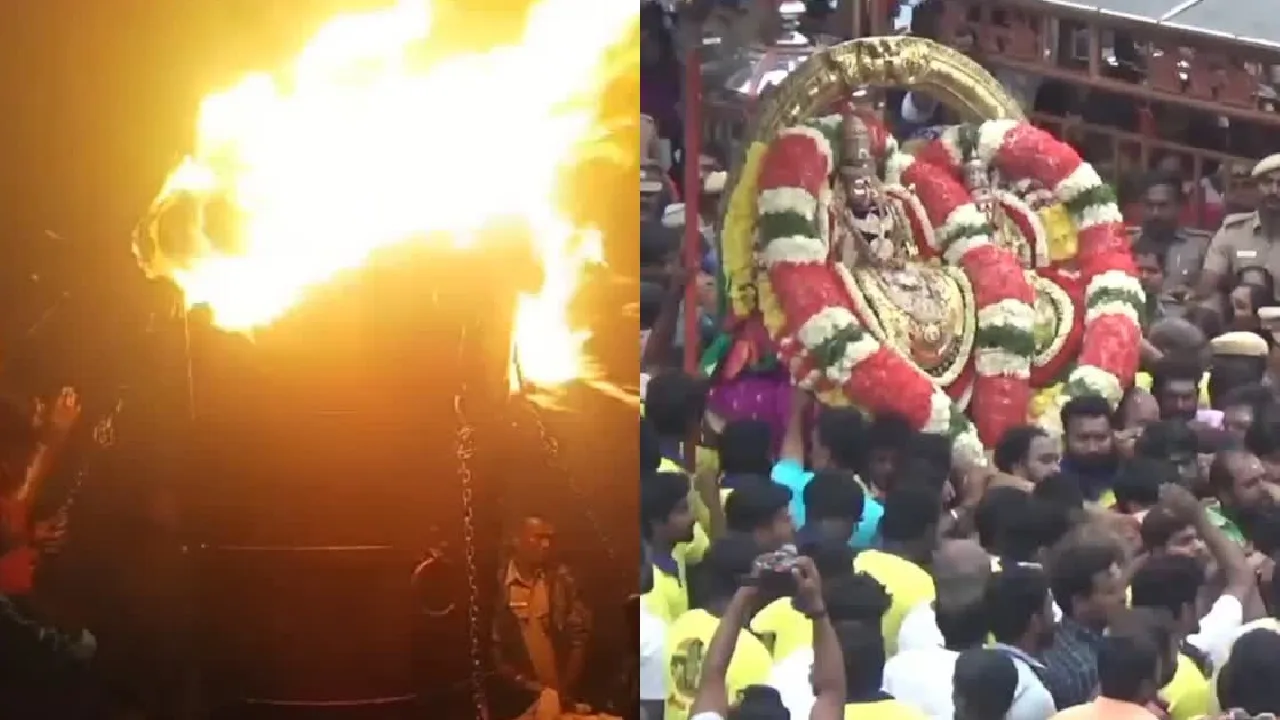 அண்ணாமலையார் கோயில் மகா தீபத்திற்கான திரி களுக்கு சிறப்பு பூஜை!