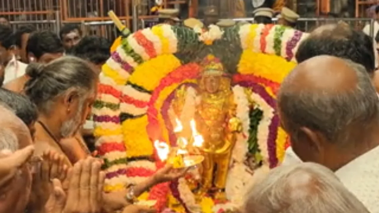 திருவண்ணாமலை : தங்கமேரு வாகனத்தில் பிச்சாண்டவர் வீதியுலா – பக்தர்கள் தரிசனம்!