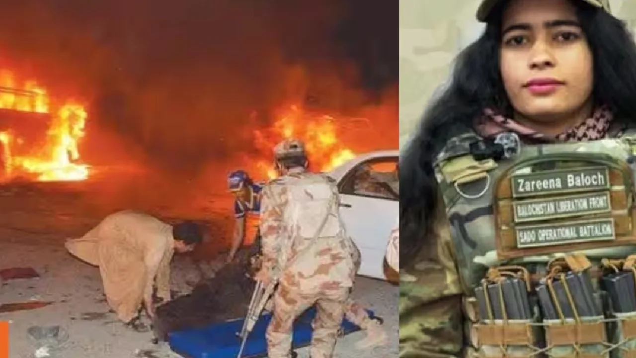 பாக். துணை ராணுவ படையின் தலைமையகத்தில் BLF தற்கொலை படை தாக்குதல்!