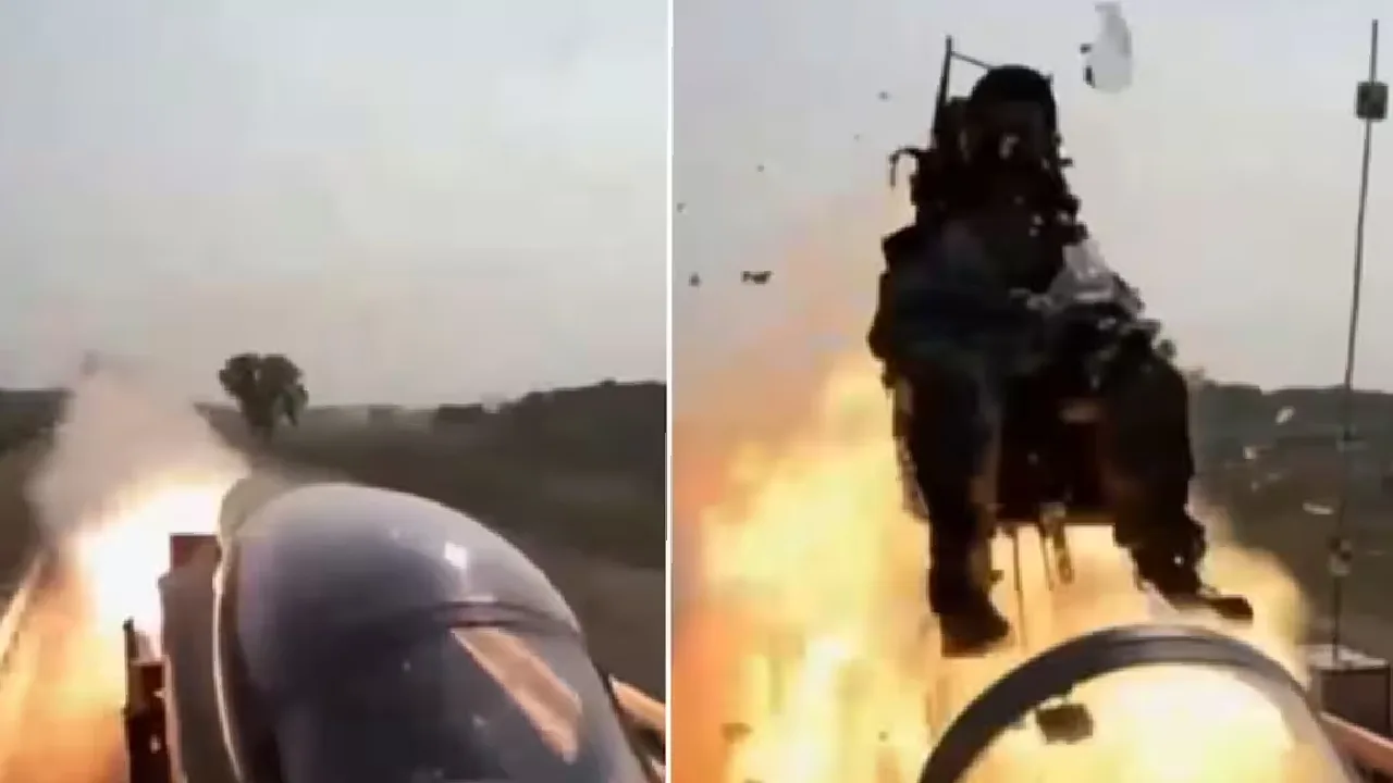 சண்டிகர் : போர் விமானத்திலிருந்து விமானி பாதுகாப்பாக வெளியேறும் சோதனை வெற்றி!