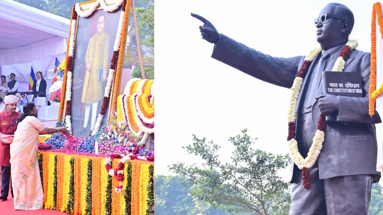 அம்பேத்கர் நினைவு நாள் – குடியரசு தலைவர் திரௌபதி முர்மு மரியாதை!