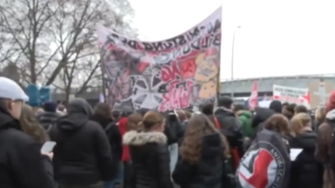 ஜெர்மனியில் மாணவர்கள் போராட்டம்!