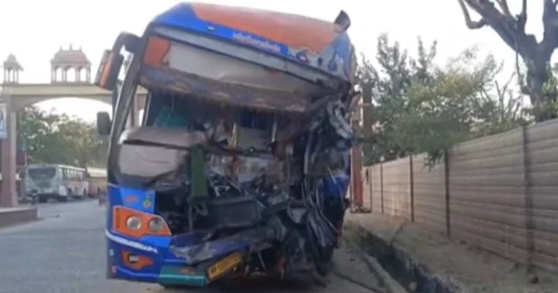 ராஜஸ்தானில் ஆம்னி பேருந்து, லாரி மோதல் – 4 பேர் பலி!