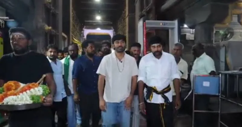 நெல்லையப்பர் கோயிலில் நடிகர் தனுஷ் சாமி தரிசனம்!