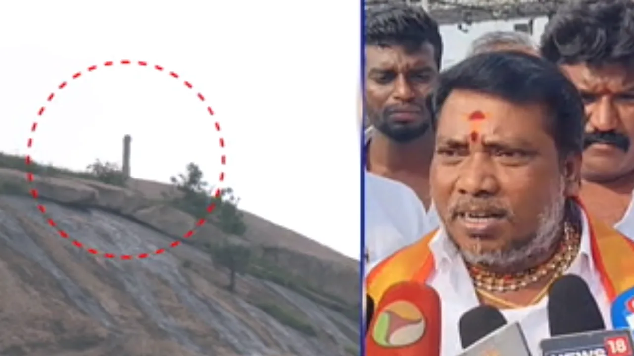 திருப்பரங்குன்றம் தீபத்தூணில் தைப்பூசம் அன்று மகாதீபம் ஏற்றப்படும் – அகில பாரத இந்து மகா சபா மாநில தலைவர்