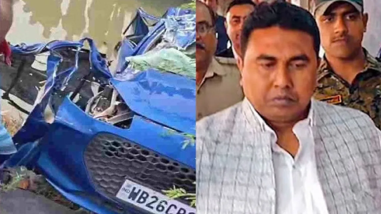 சந்தேஷ்காலி வழக்கின் முக்கிய சாட்சியின் கார் விபத்து!