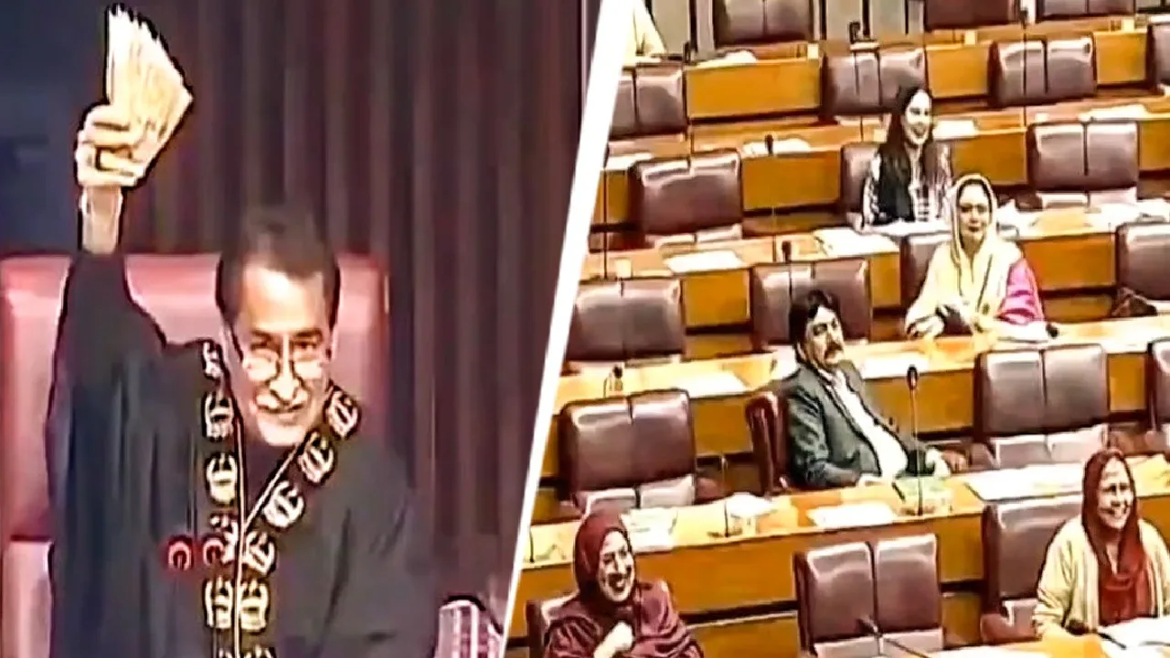 பாகிஸ்தான் நாடாளுமன்றத்தில் நடந்த சுவாரஸ்ய சம்பவம் – மக்களிடையே கடும் விவாதம்!