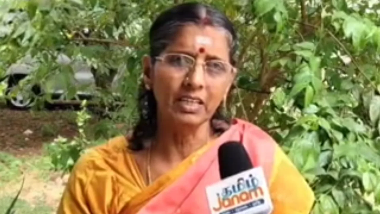 திமுக ஆட்சியில் எத்தனை சுதந்திர போராட்ட வீரர்களுக்கு முக்கியத்துவம் அளித்தது – வ.உ.சி.யின் பேத்தி மரகதம் மீனாட்சி கேள்வி!