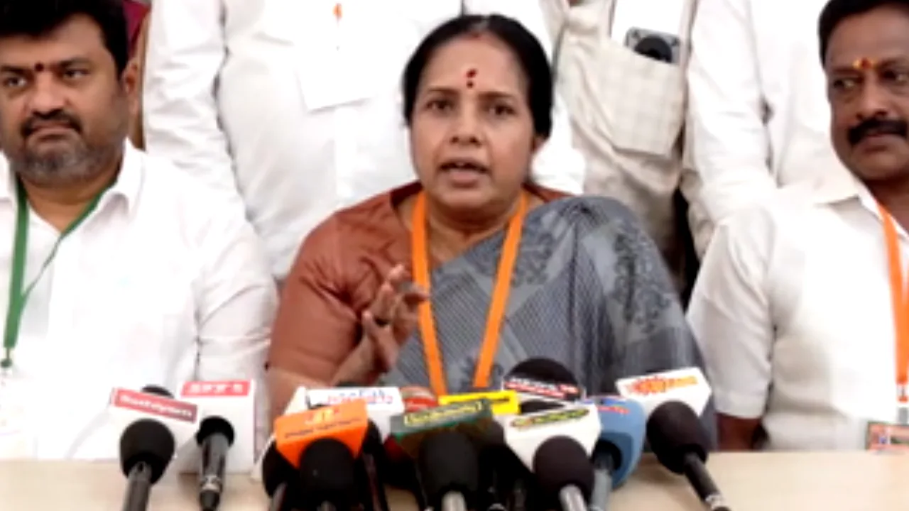 பாஜக அவசியம் என கேரள மக்கள் உணர்ந்து விட்டனர் – வானதி சீனிவாசன்