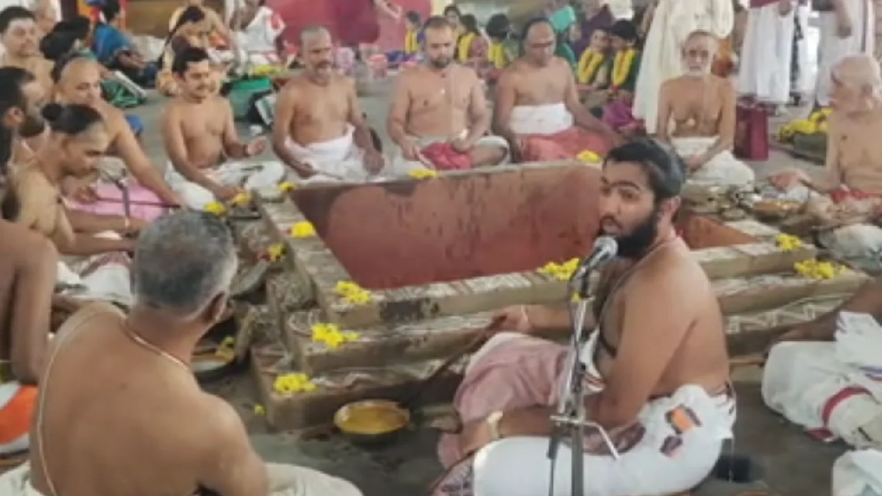 தஞ்சை : விவசாயம் செழிக்க வேண்டி சதசண்டி ஹோமம்!