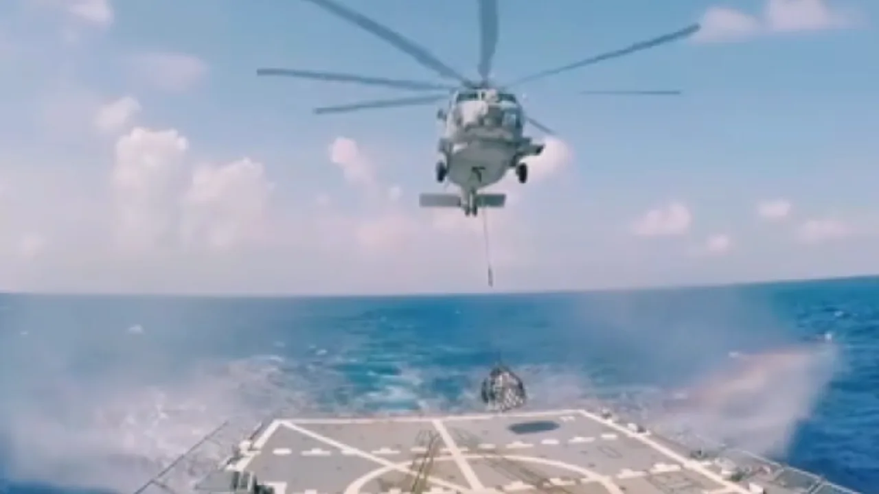 MH-60R சீஹாக் ஹெலிகாப்டர்களை வாங்கிய இந்தியா!