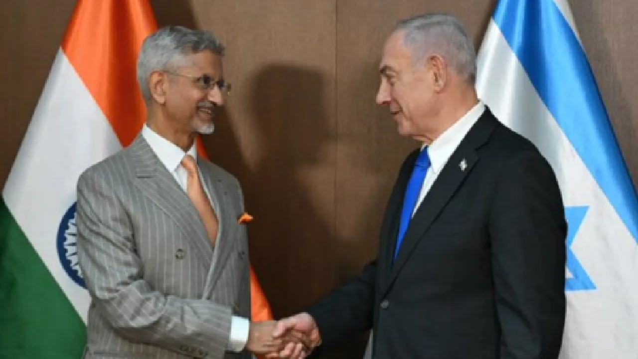 இஸ்ரேல் பிரதமருடன் ஜெய்சங்கர் சந்தித்து ஆலோசனை!