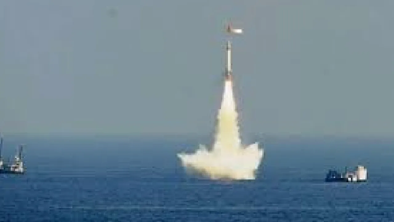 INS அரிகாத் மூலம் வெற்றிகரமாக நடத்தப்பட்ட ‘K-4 ஏவுகணை’ சோதனை…!