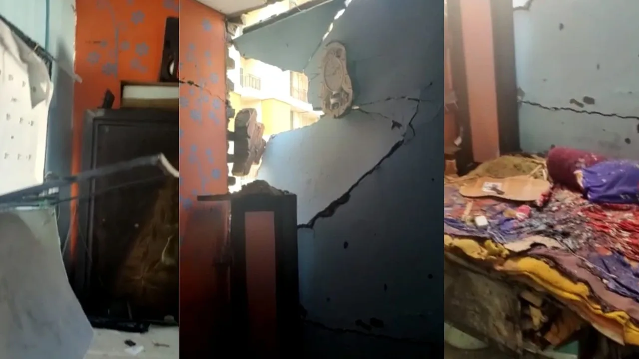 மதுரை : வீட்டில் வெடித்து சிதறிய தொலைக்காட்சி!