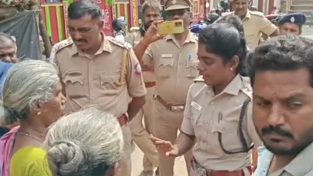 திருப்பரங்குன்றம் மலை மேல் உள்ள தர்காவிற்கு 4 பேர் சென்றதால் பரபரப்பு!