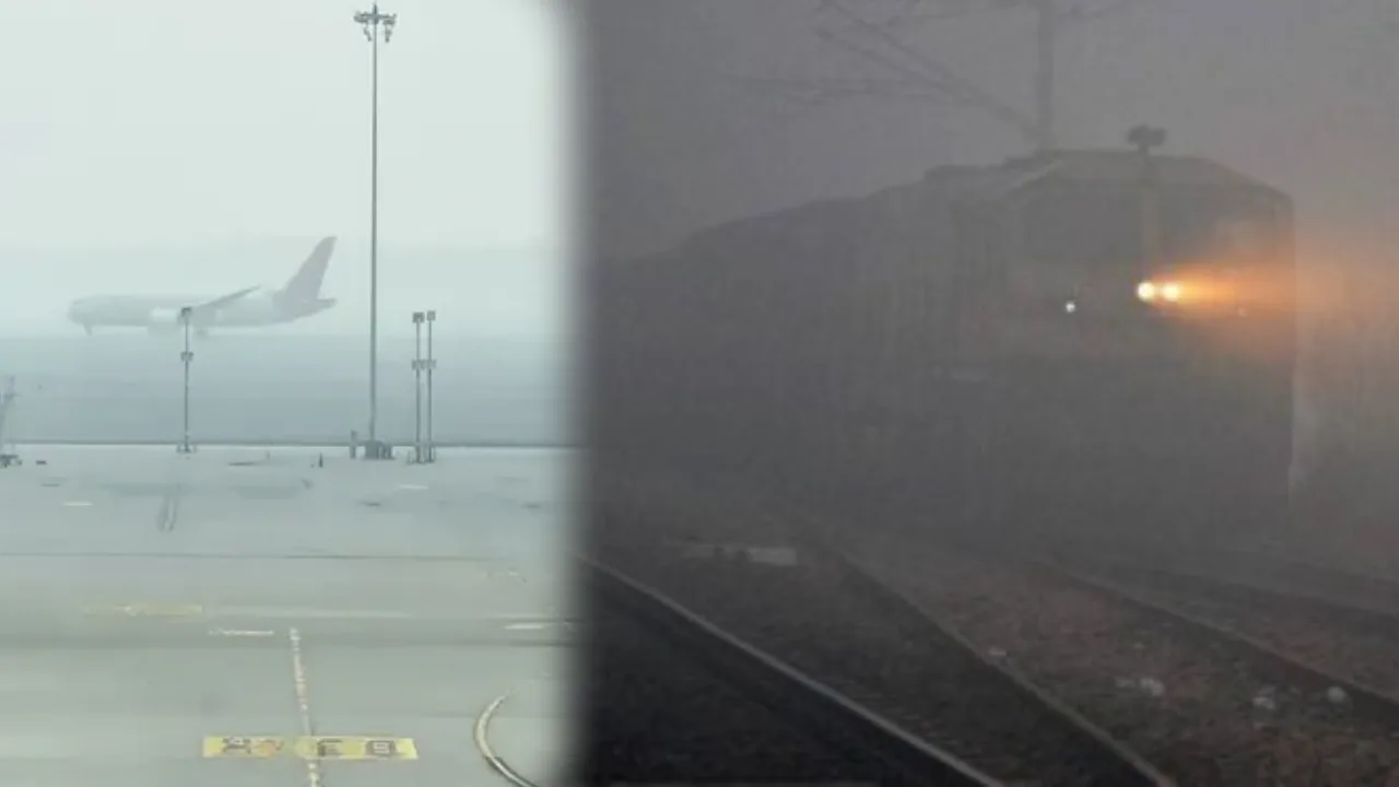 வட இந்தியாவில் விமானங்கள், ரயில் சேவை பாதிக்கும் என எச்சரிக்கை!