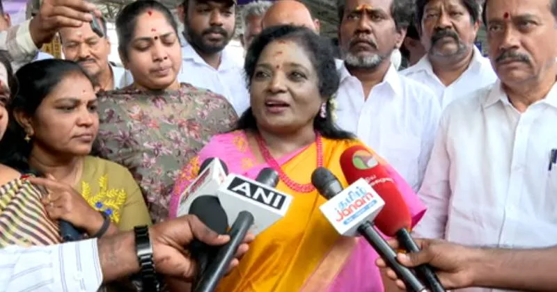 பைபிளில் கருத்தும், திமுகவின் கொள்கையும் ஒன்று என்ற ஸ்டாலின் பேச்சை இயேசுவே ஒப்புக்கொள்ளமாட்டார்  – தமிழிசை