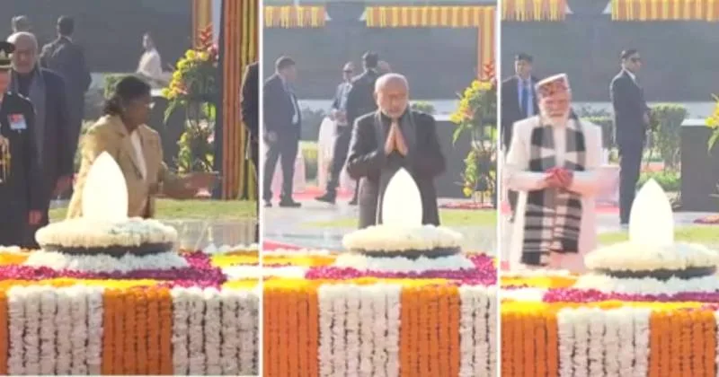 முன்னாள் பிரதமர் வாஜ்பாய் பிறந்த தினம் – குடியரசு தலைவர், பிரதமர்  மரியாதை!