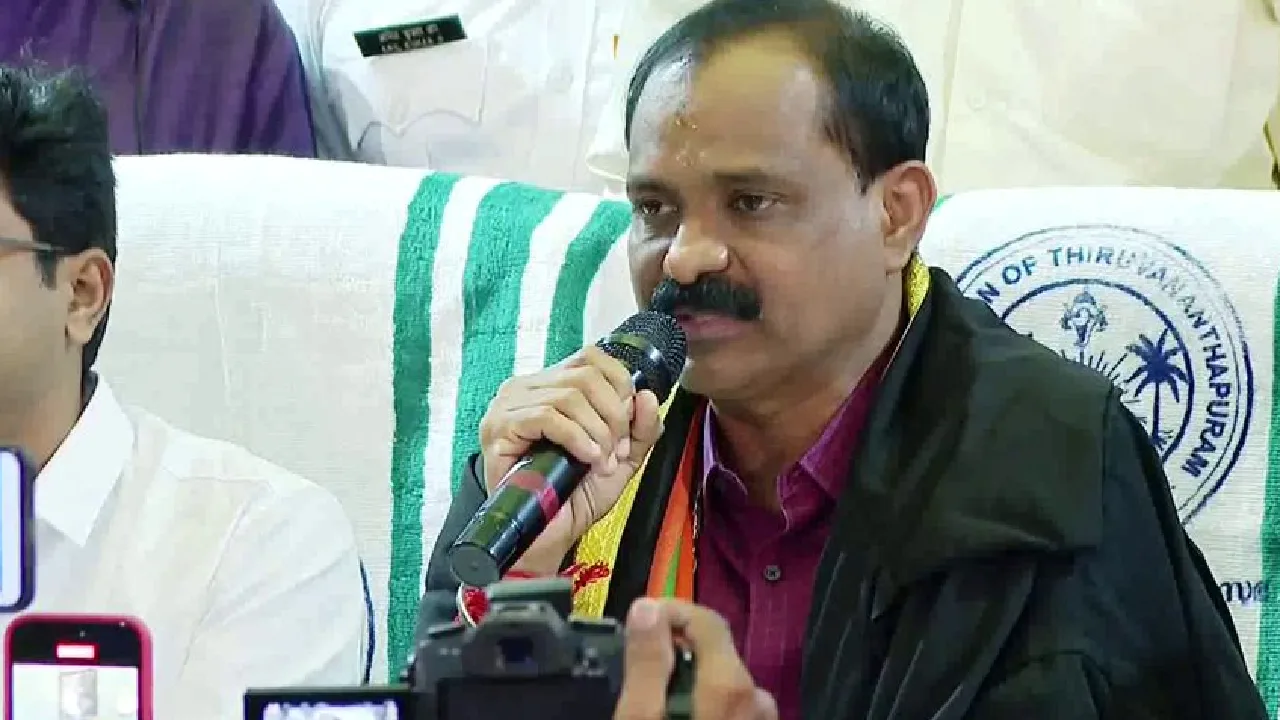 திருவனந்தபுரம் மேயராக பாஜக-வின் வி.வி.ராஜேஷ் தேர்வு!