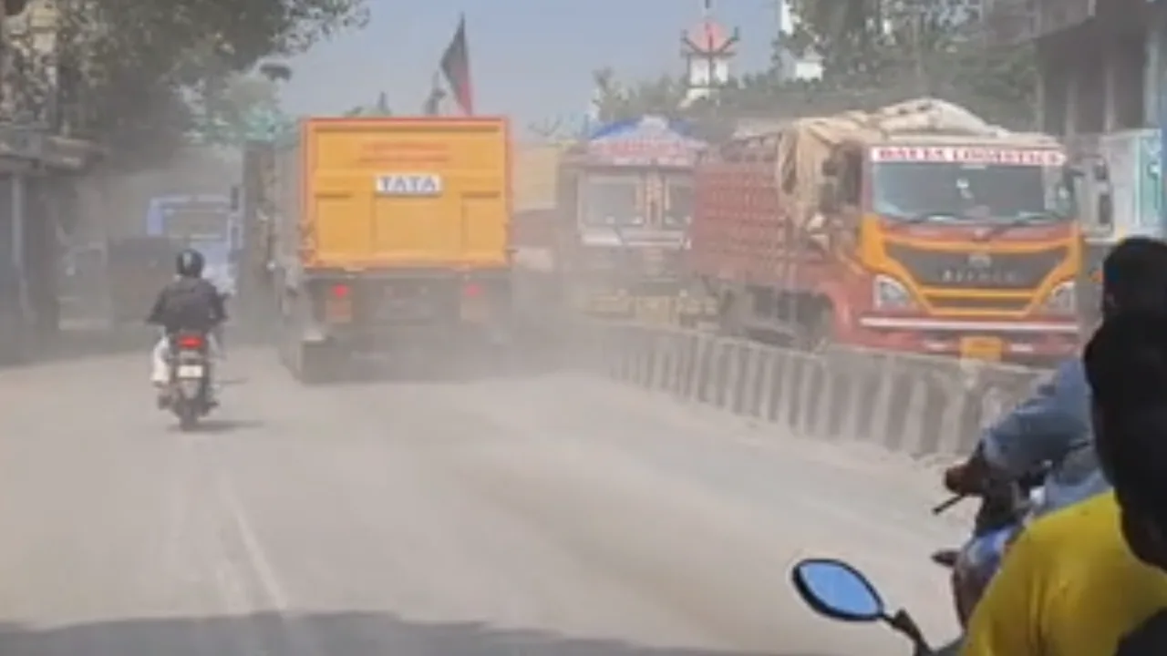 திருவள்ளூர் : குண்டும், குழியுமாக உள்ள சாலையால் வாகன ஓட்டிகள் அவதி!