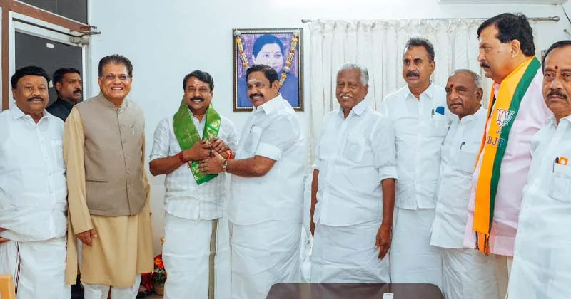 EPS வீட்டிற்கு வருகை புரிந்த பியூஷ் கோயல் – காரசார விருந்துடன் தொகுதிப் பங்கீடு பேச்சுவார்த்தை!