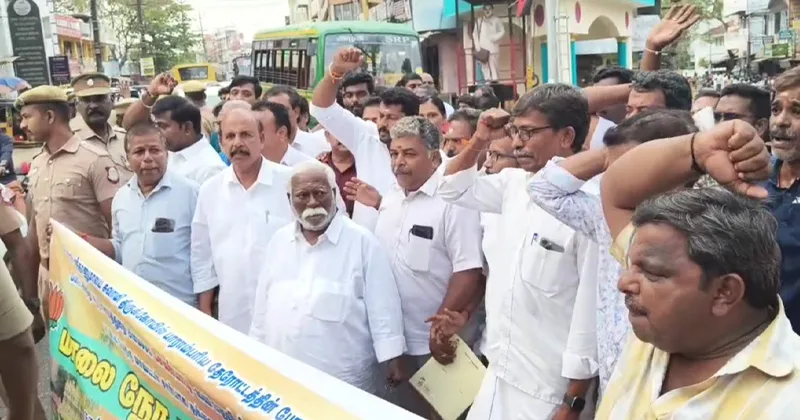 நாகர்கோவில் பாஜக எம்எல்ஏ உட்பட 300-க்கும் மேற்பட்டோர் கைது!