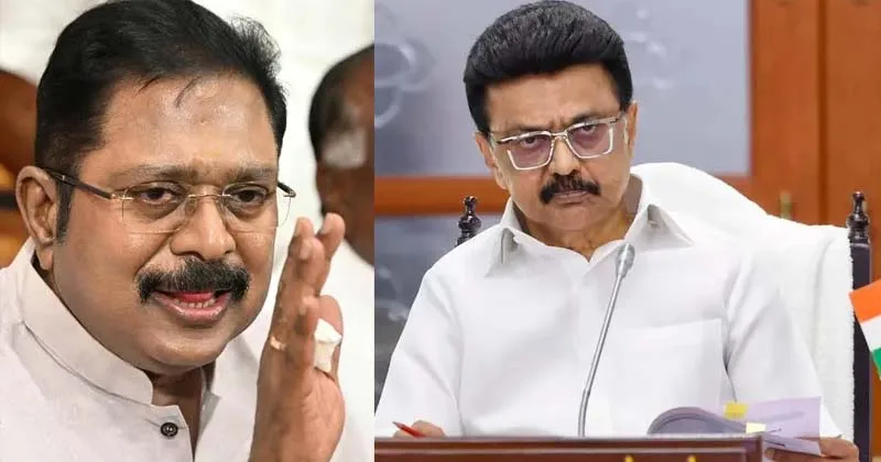 கஞ்சா கடத்தும் மையமாக தமிழகத்தை மாற்றிய திமுக – TTV கடும் கண்டனம்!