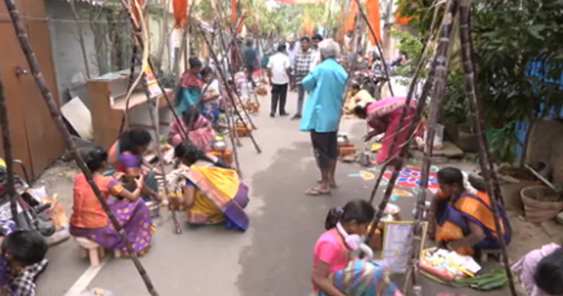 சென்னை தியாகராய நகரில் பாஜக சார்பில் மோடி பொங்கல் விழா