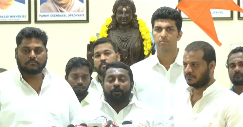 “பெண்ணை பொய் புகார் கூற வைத்து வழக்கு” – எஸ்.ஜி.சூர்யா குற்றச்சாட்டு