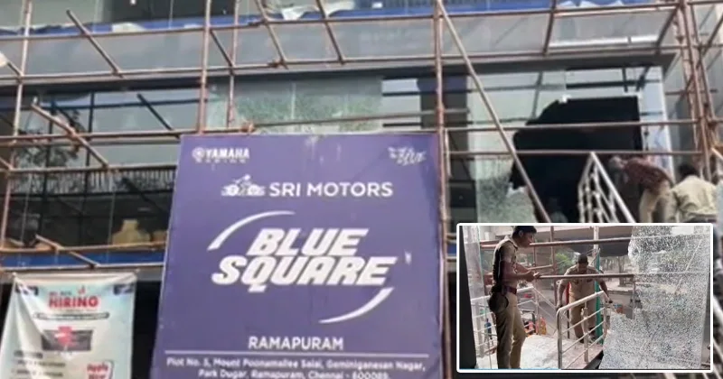 பைக் ஷோரூமை சூறையாடிய திமுக நிர்வாகி – திறப்பு விழா காணவிருந்த ஷோரூமிற்குள் புகுந்து அட்டூழியம்!