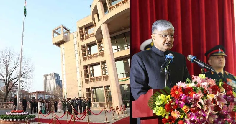 சீனாவில் உள்ள இந்திய தூதரகத்தில் குடியரசு தின விழா கொண்டாட்டம்!