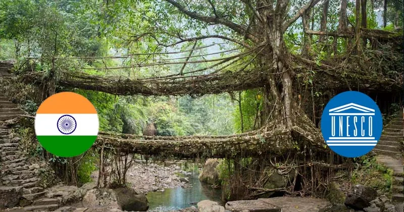 மேகாலயாவில் வாழும் வேர் பாலங்களை யுனெஸ்கோ அங்கீகரிக்க இந்தியா பரிந்துரை!