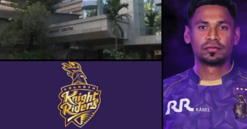 வங்கதேச வீரர் முஸ்தஃபிசுர் ரகுமான் விடுவிப்பு – கொல்கத்தா நைட் ரைடர்ஸ் அணி நிர்வாகம் அறிவிப்பு!