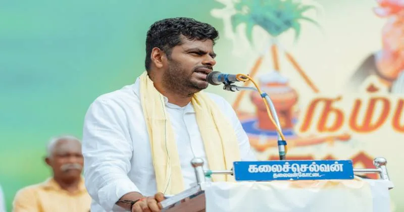 வாக்குறுதியை நிறைவேற்ற கோருபவர்கள் மீது கைது நடவடிக்கை – தமிழக அரசு மீது அண்ணாமலை குற்றச்சாட்டு!