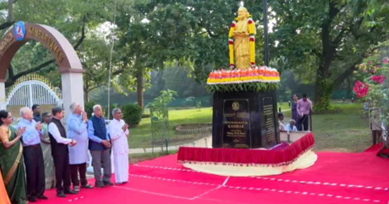 மக்கள் மாளிகையில் கம்பர் சிலை – ஆளுநர் ஆர்.என்.ரவி திறந்து வைத்தார்!