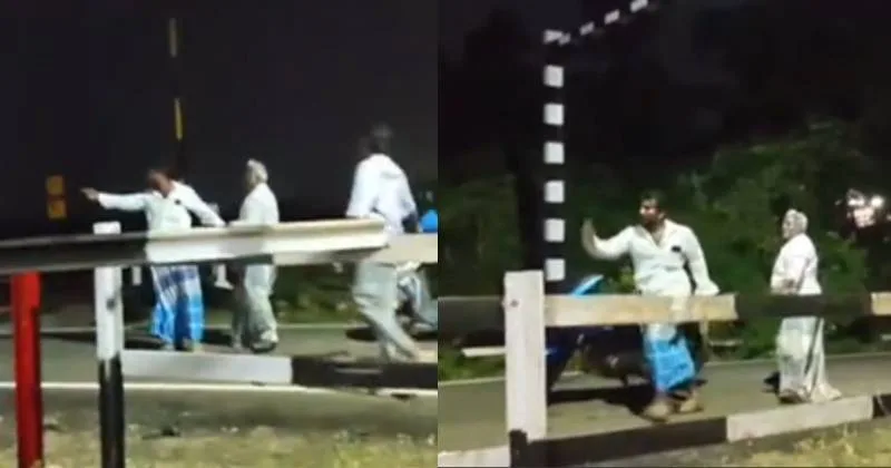 புதுக்கோட்டையில் வடமாநில ரயில்வே கேட் கீப்பர்ரை தாக்கிய ரவுடி!