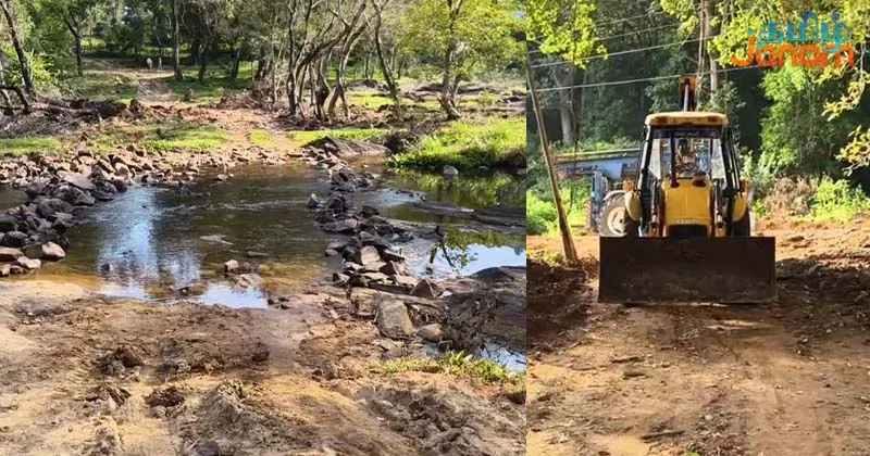 தமிழ் ஜனம் செய்தி எதிரொலி – இரும்பு பாலம் கட்டும் பணி தொடக்கம்.. நன்றி தெரிவித்த மக்கள்!