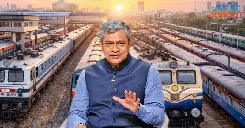 தமிழ்நாட்டில் செயல்படுத்தப்படும் வரும் ரயில்வே திட்டங்கள் என்னென்ன? –  அஸ்வினி வைஷ்ணவ் விளக்கம்