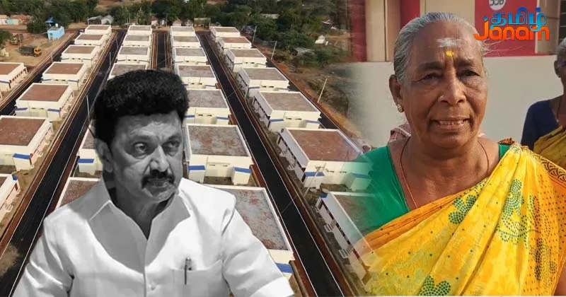 சிவகங்கை அருகே திறப்பு விழா முடிந்தும்,வீடுகள் வழங்கப்படவில்லை – இலங்கை தமிழர்கள் வேதனை